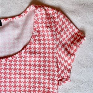 Houndstooth 2 Piece Summer Dress